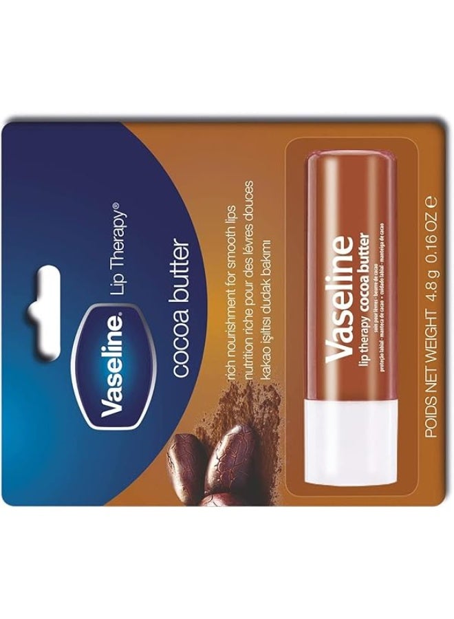 فازلين مرطب شفاه بزبدة الكاكاو 4.8 غرام، بني - Image 3